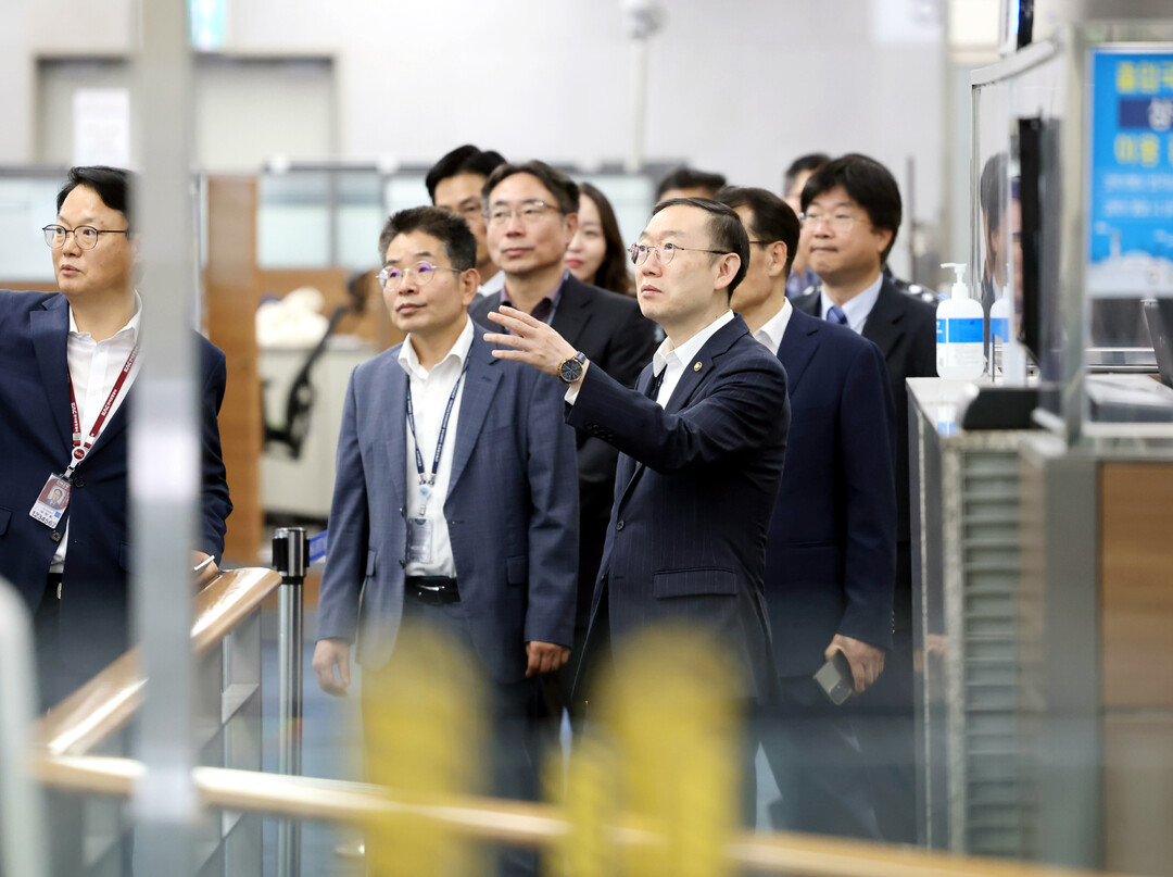 관세청장, APEC 대비 릴레이 현장...
