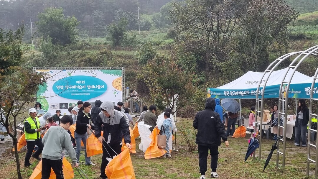 ‘1회 영양 장구메기습지 생태 나들이...