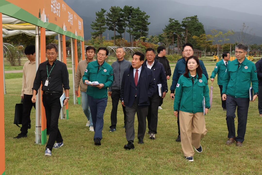 양산시, 황산공원 가을축제 현장점검 ...