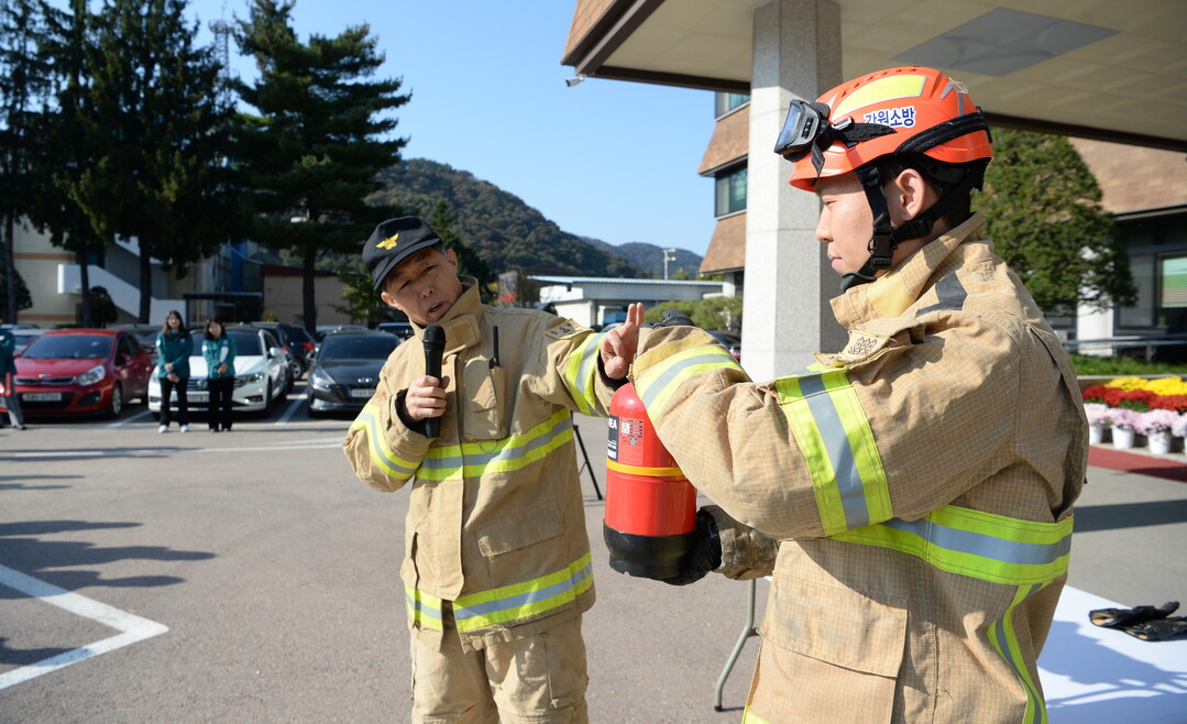 화천군 2025 화재 대비 민방위 훈...