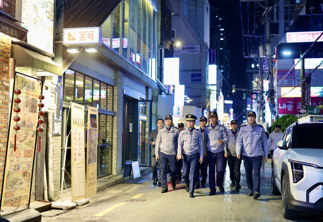 부산경찰, 핼러윈데이 대비 치안현장 ...