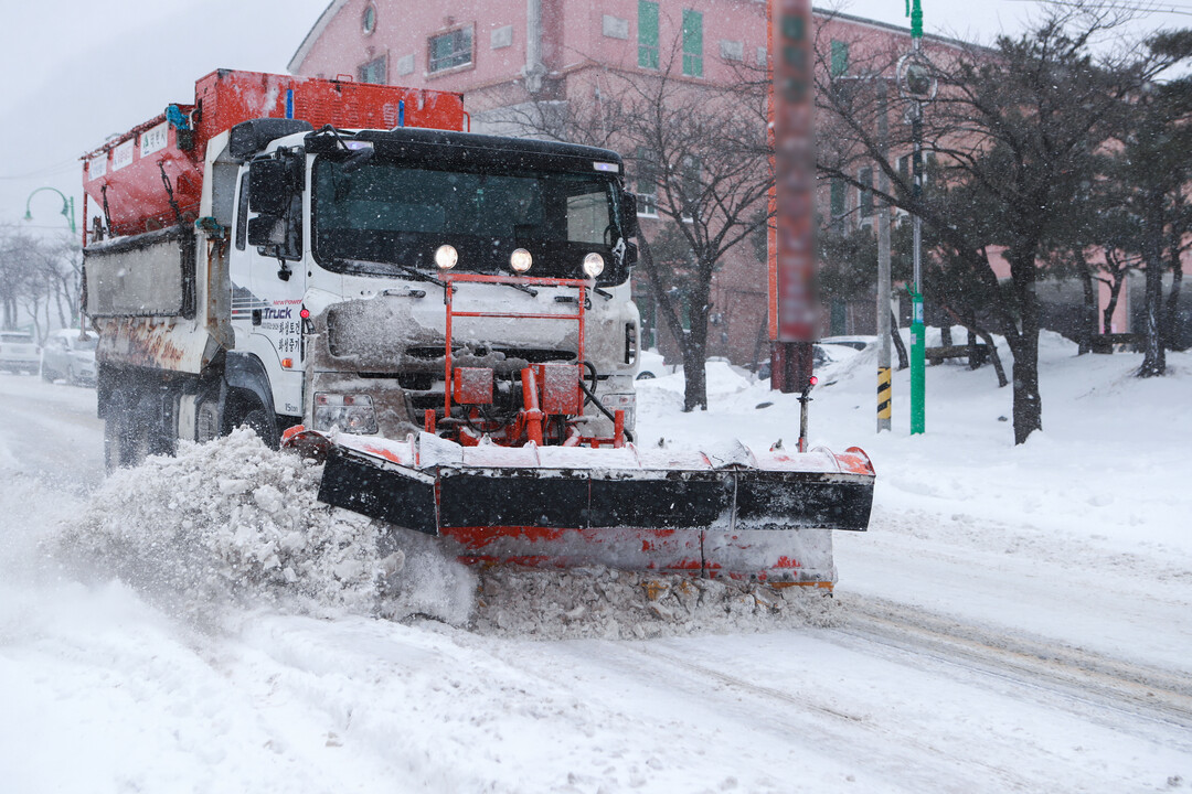태백시, 동절기 도로 제설 종합대책 ...