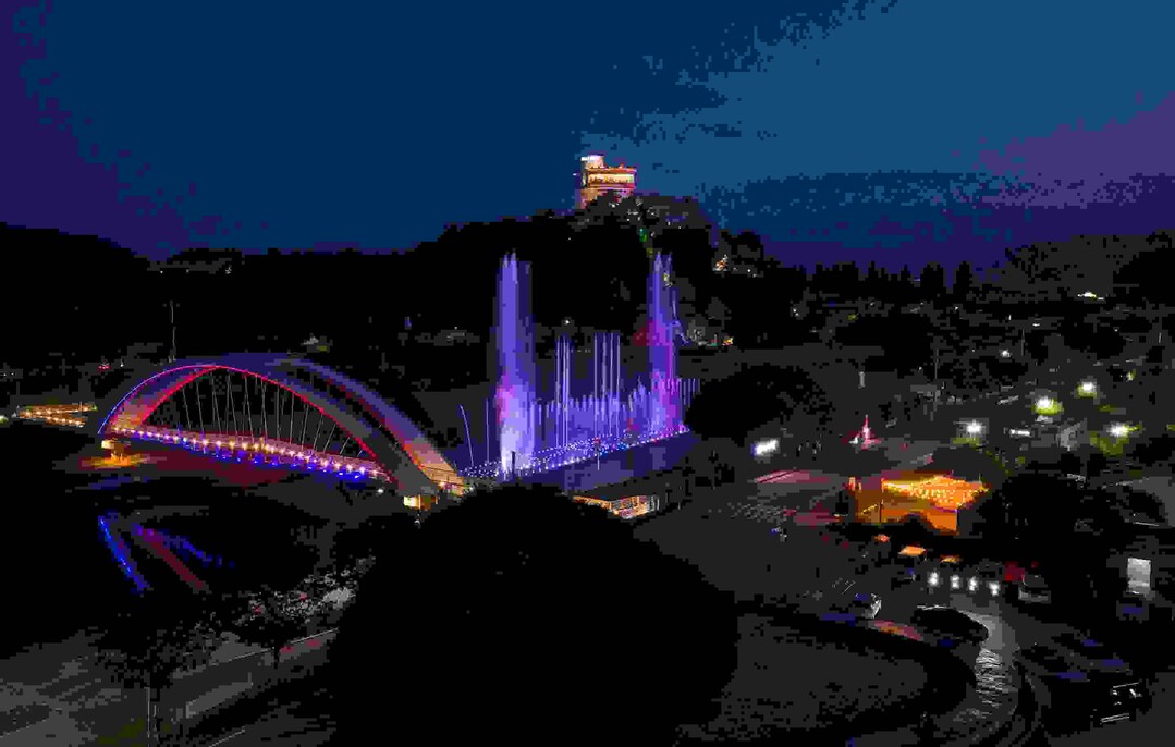 화순 꽃강길 음악분수, 오는 30일 ...