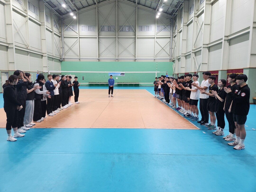 양산시청 여자배구단, 생활체육 동호인...