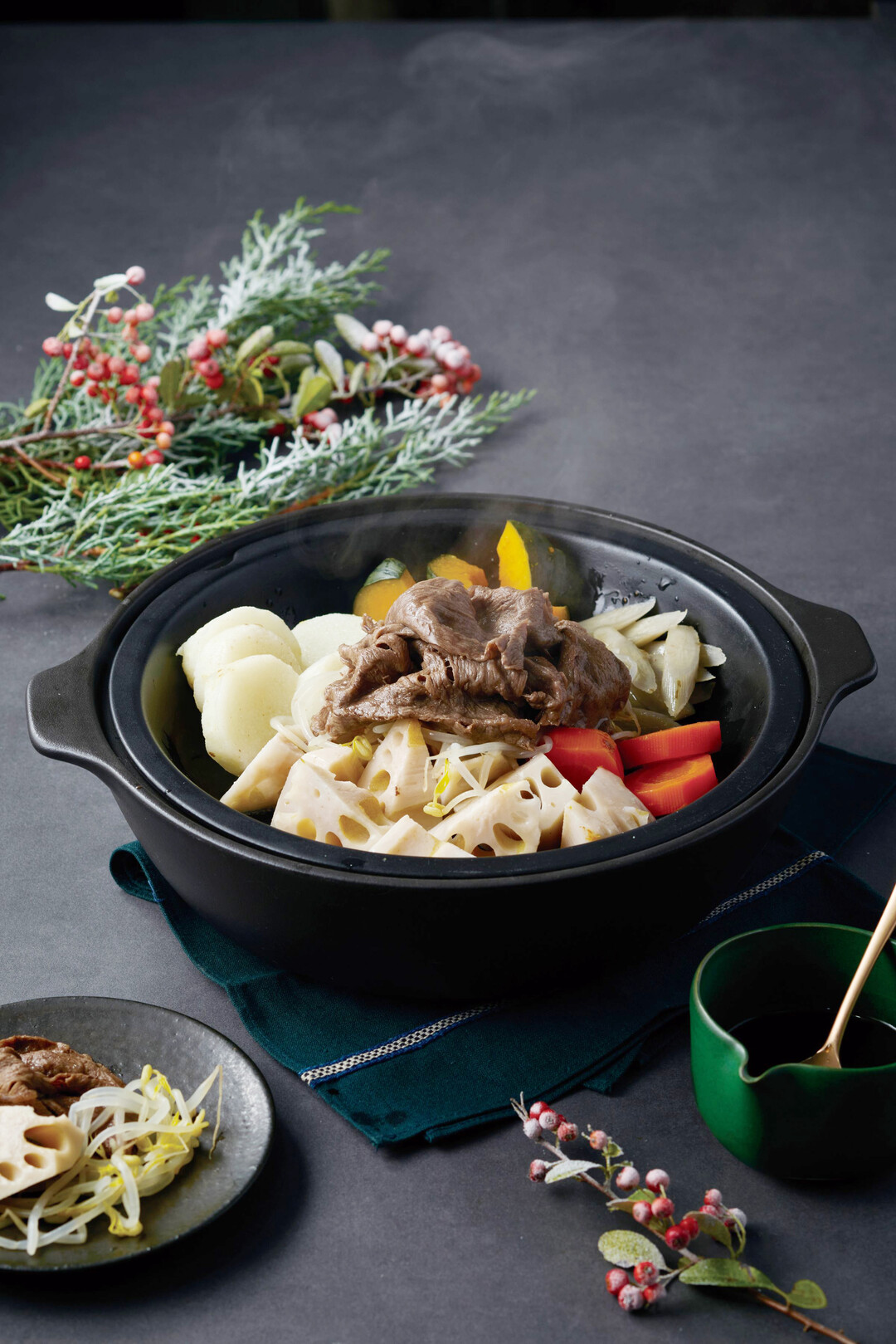 “뿌리채소와 한우가 잇는 건강한 겨울...