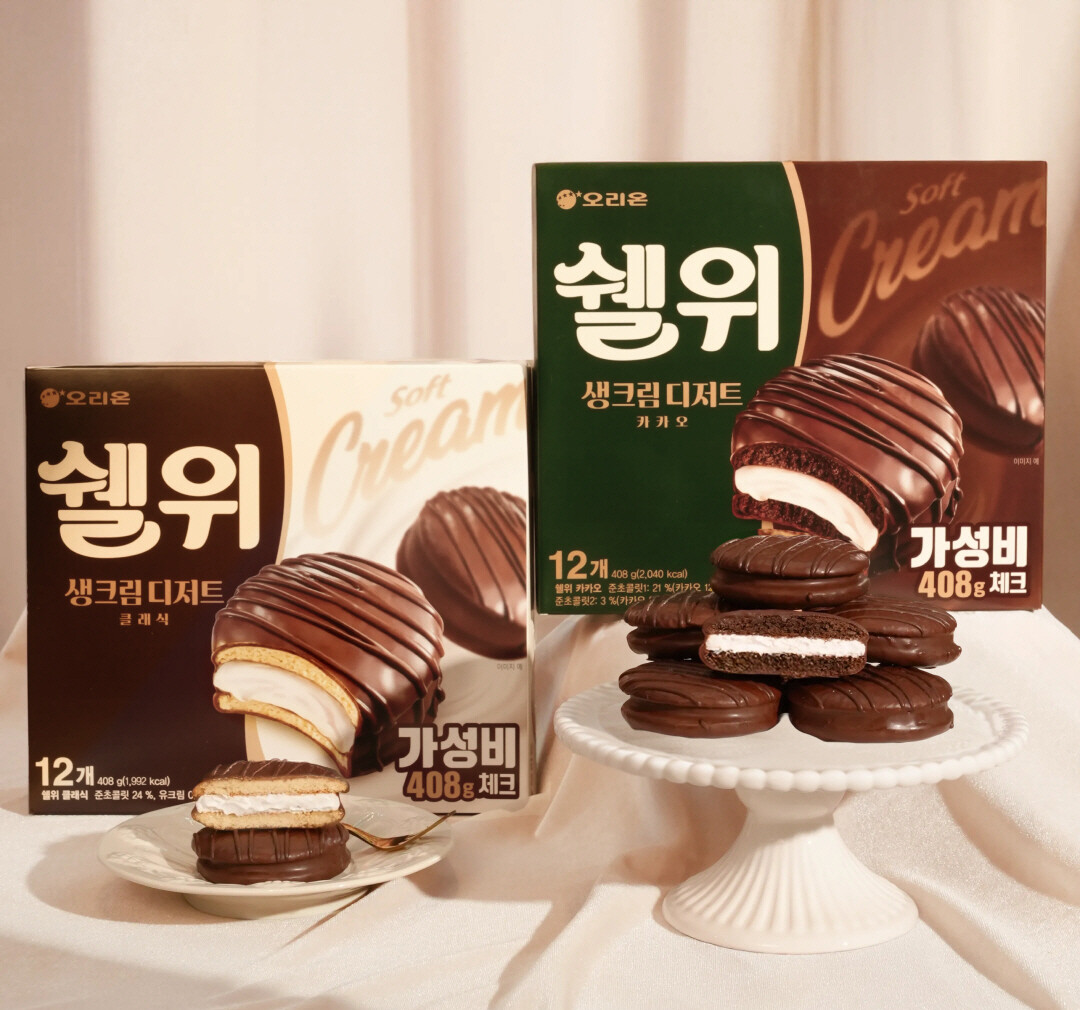 오리온, 생크림 파이 ‘쉘위’ 출시