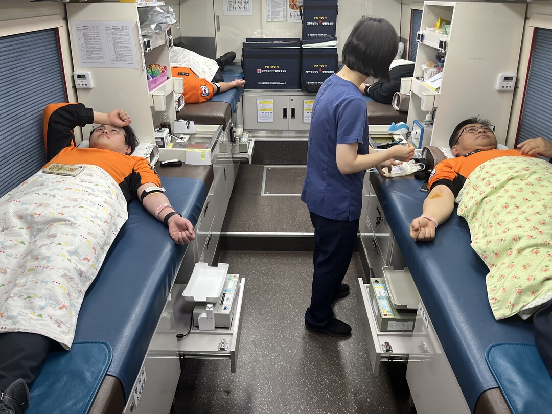 양구소방서, 생명나눔 '사랑의...