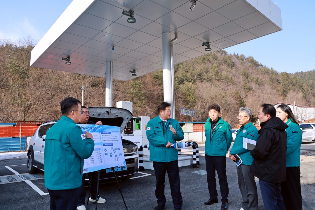 태백 첫 수소충전소, 1월 말 본격 ...