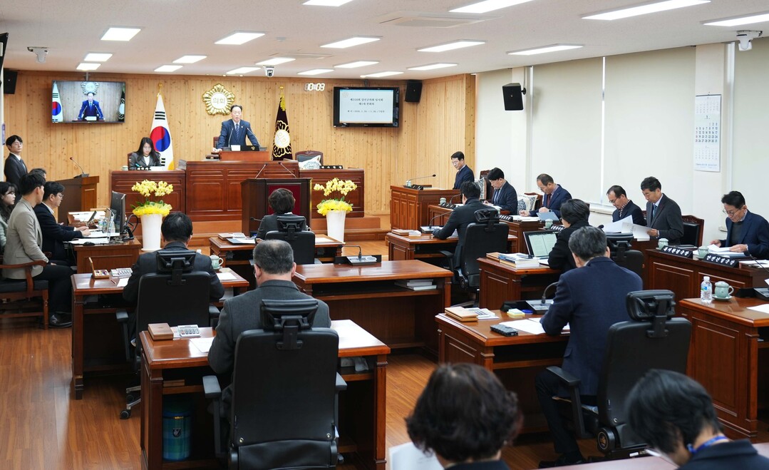강진군의회, 제318회 임시회 개회