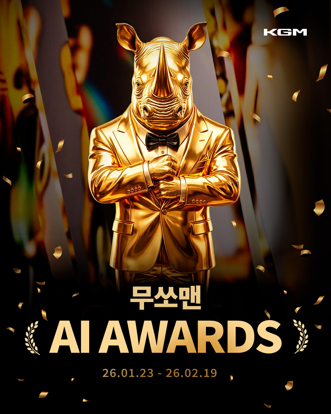 KGM, ‘무쏘맨 AI 어워즈’ 영상...