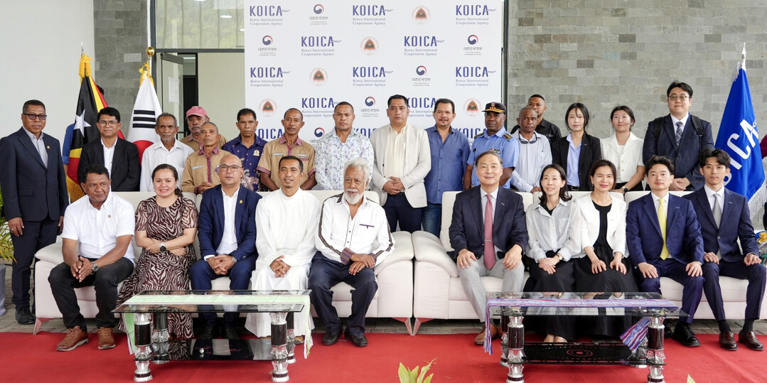 코이카 장원삼 이사장, 동티모르·라오...