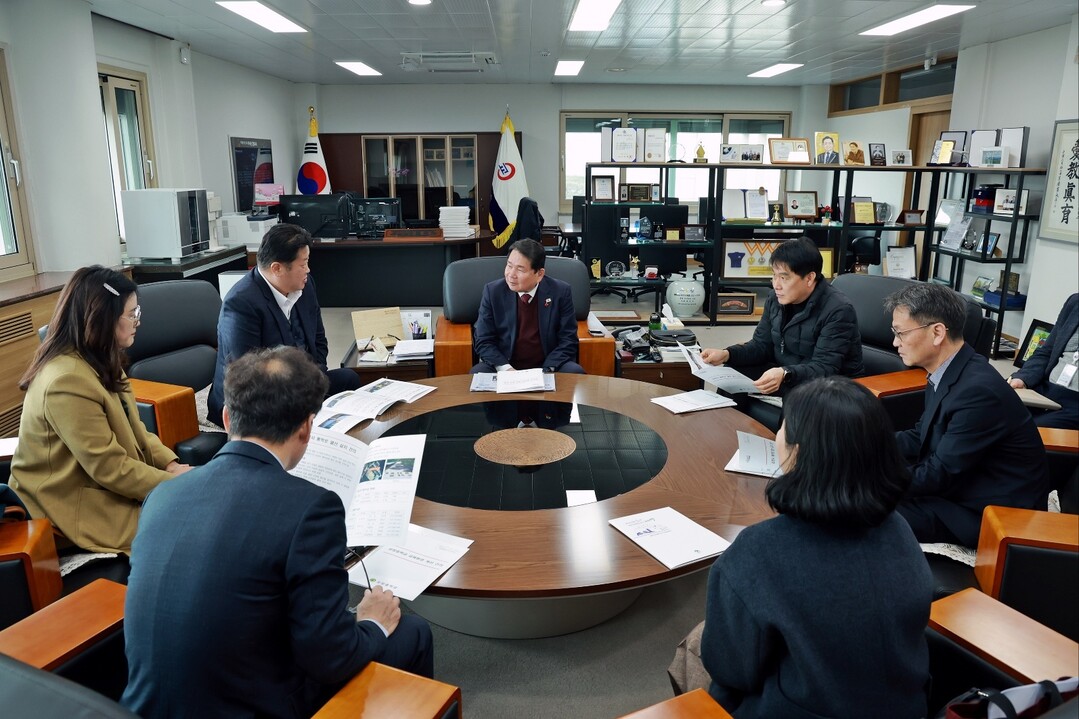 태백시, 교육감과 겨울철 학생 안전·...