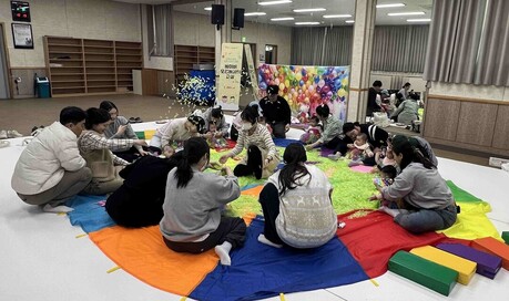 함평군, 유아와  함께 하는 ‘베이비 오감놀이터’ 프로그램 운영