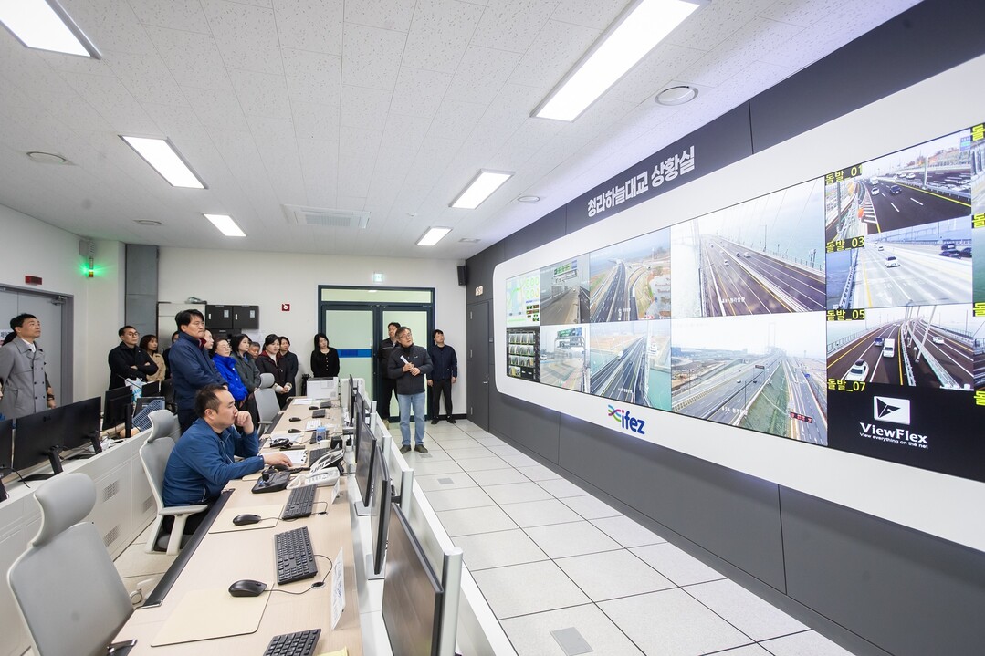 “강범석 인천 서구청장, 청라하늘대교...