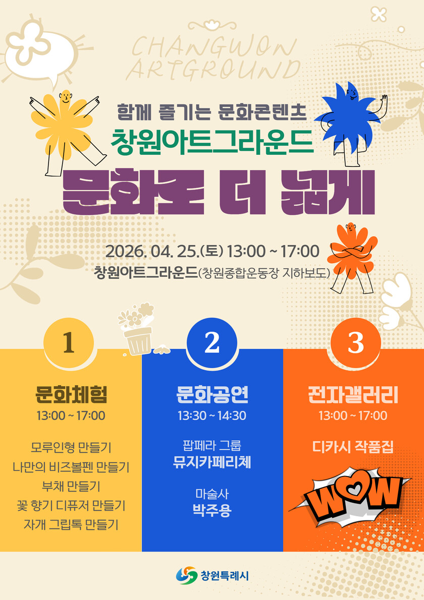 창원특례시, 도심 속 문화놀이터「창원...