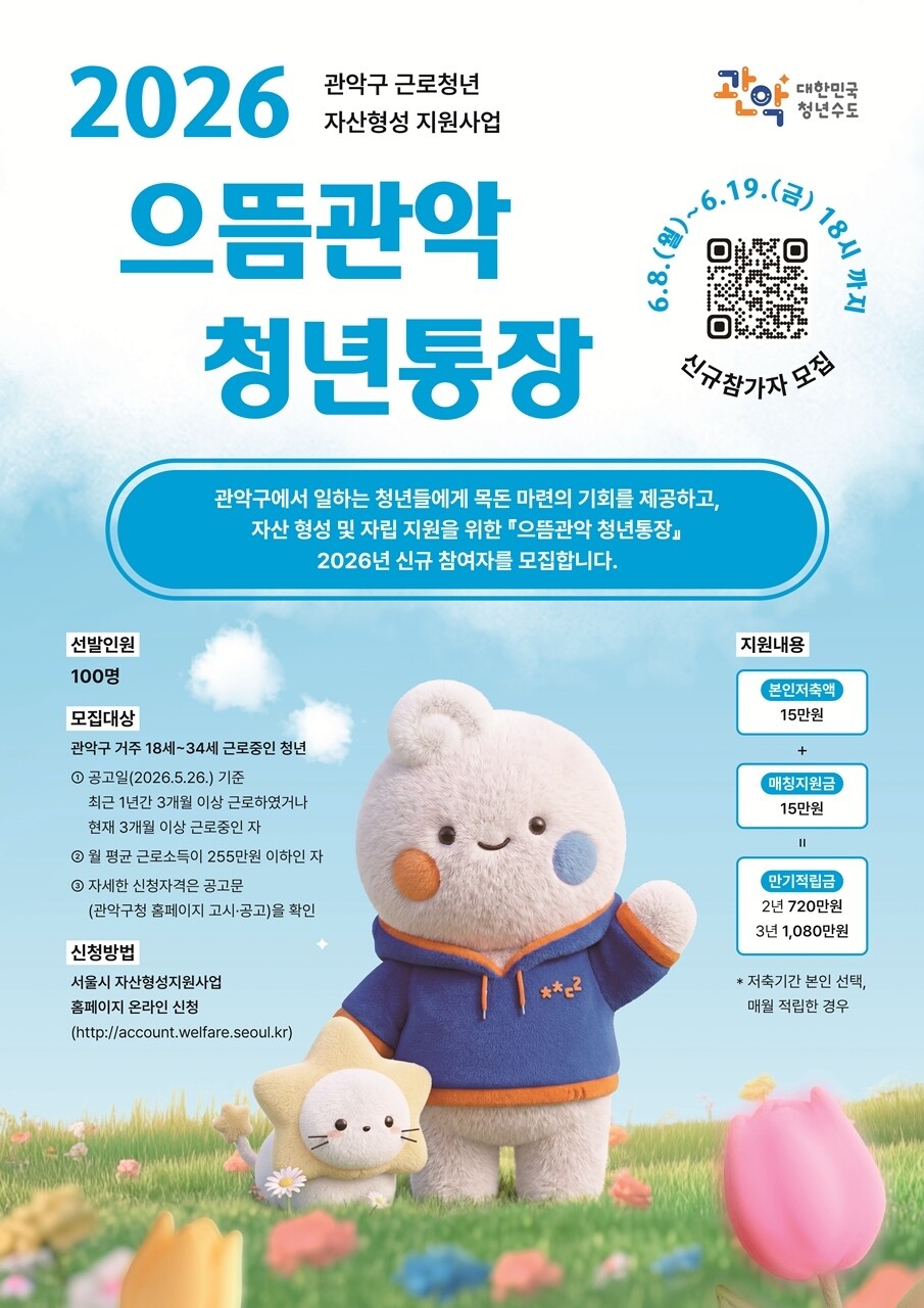 관악구, 청년과 저소득 가구의 든든한...