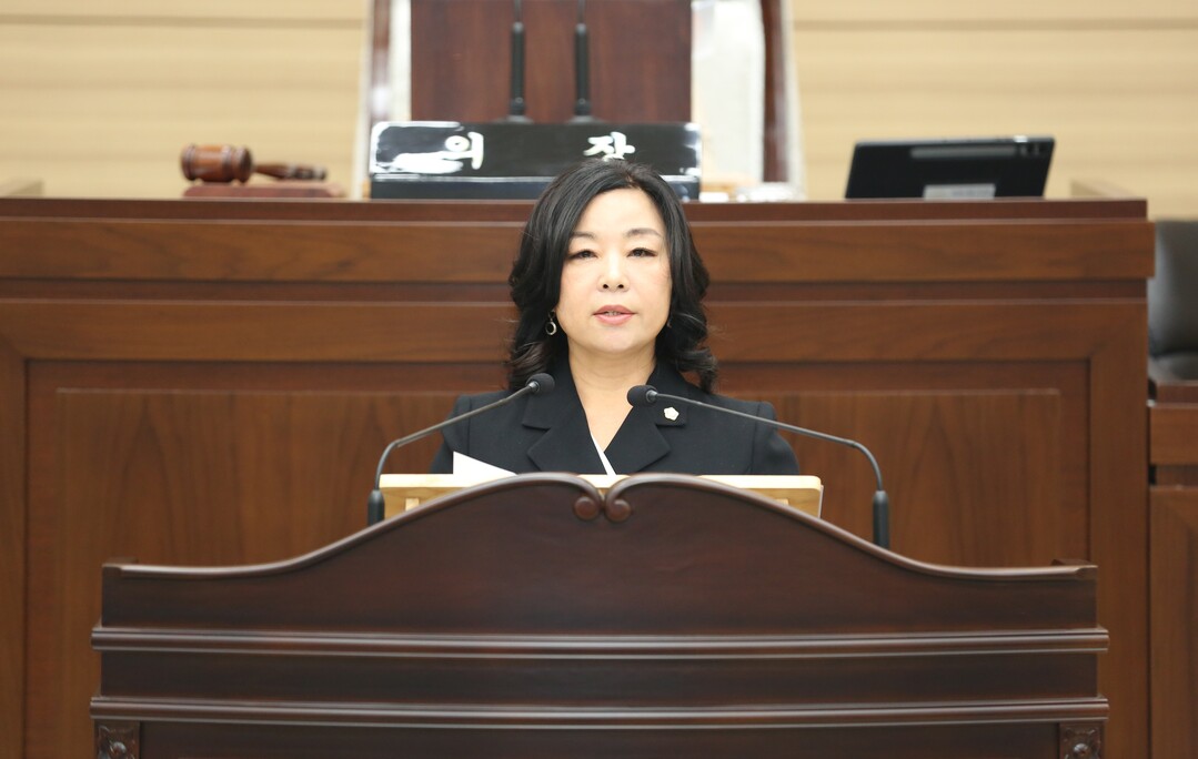 인천 서해구의회 공정숙 위원장, 「공...